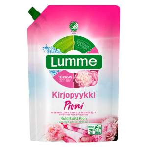 Image Lumme Kirjopyykki Pioni pyykinpesuneste 800ml (1200485)Lumme