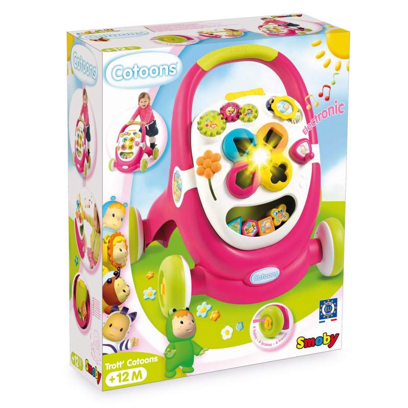 trotteur cotoons walk and play