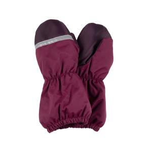 Image LENNE Mittens SNOW Burgundy (winter) (22175/602)LENNE