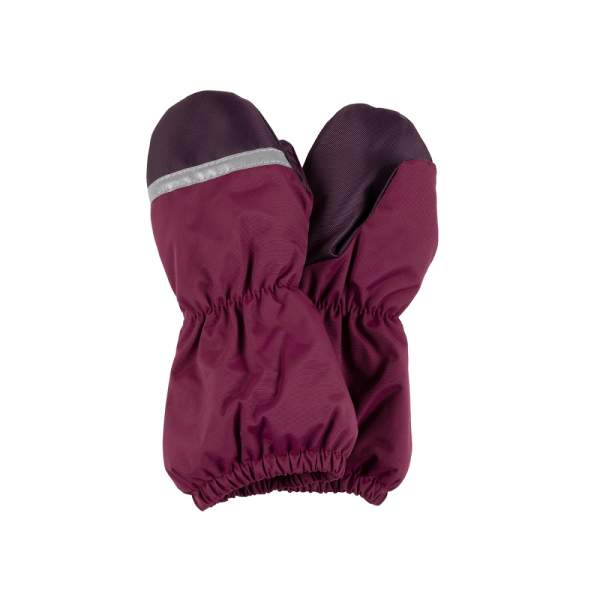 Image LENNE Mittens SNOW Burgundy (winter) (23175/602)LENNE