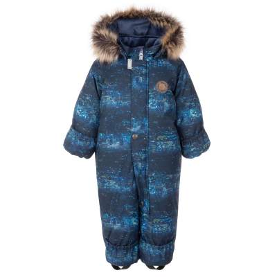 LENNE Baby winter overall ZOO (62–86) Blue LENNE Baby winter overall ZOO (62–86) Blue