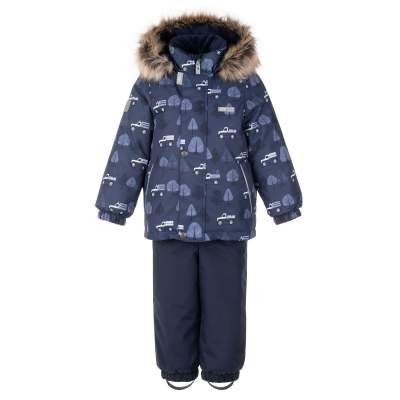 LENNE Baby set RICK (92-104) Blue (winter)