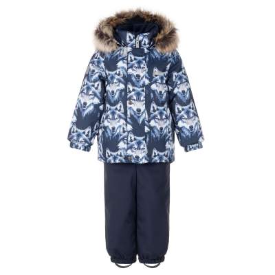 LENNE Baby set RICK (92-104) Blue (winter)
