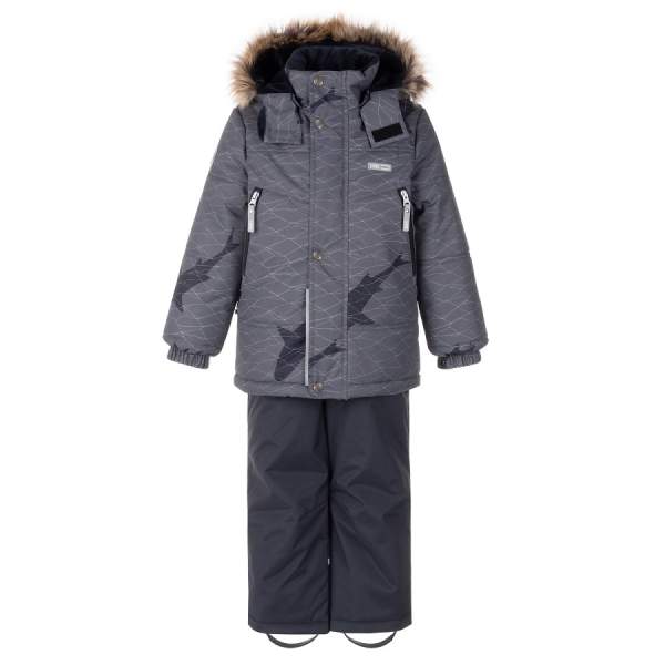 Image LENNE Kids winter set CITY (104-140) Gray (25336-3395/Gray)LENNE