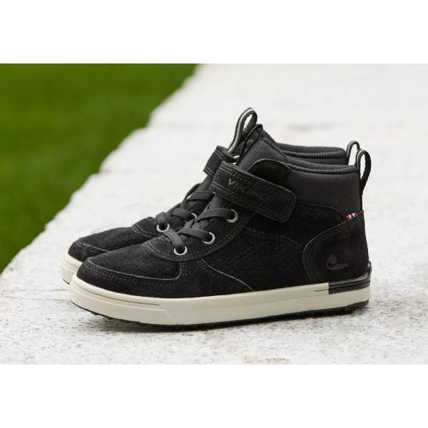 Image VIKING Samuel Mid WP Jr mid-season shoes Black (spring) (3-50783/2)VIKING