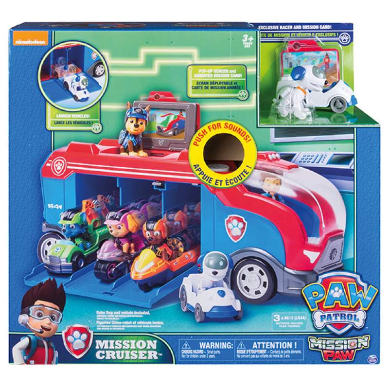 paw patroller vehicles