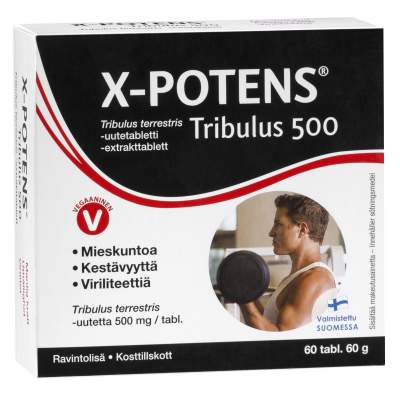 MYLLÄRIN X-Potens Tribulus 500. 60 tabl.