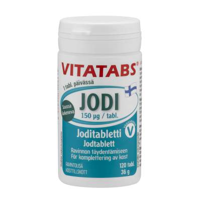 MYLLÄRIN Vitatabs Jodi, 150 mg, 120 tabl.