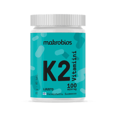 MACROBIOS K2-vitamiini 60 tabl 21g