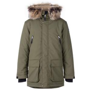 Kuva LENNE Takki/Lasten takki RENNO Khaki (winter) (23369A/335)LENNE