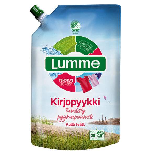 Kuva Lumme Kirjopyykki pyykinpesuneste 800ml (238310)Lumme