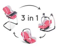 SMOBY MC&Q SEAT + HIGH CHAIR