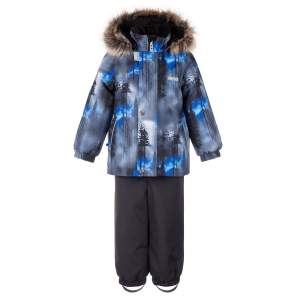 Kuva LENNE Baby Setti ROBIN (80-98) Sininen (winter) (25314-6700/Blue)LENNE