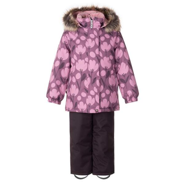 Kuva LENNE Talvisetti KISS (104-134) Viininpunainen (26320A-6043/Burgundy)LENNE