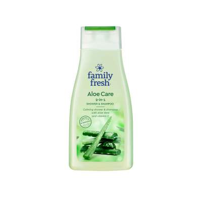 FAMILY FRESH Aloe Care shower & shampoo 500ml