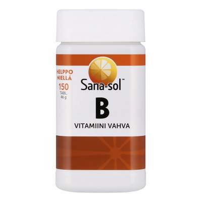 Sana-sol B-Vitamiini Vahva,150 kpl