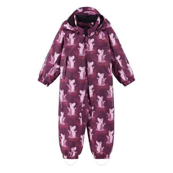 Kuva REIMA ReimaTec Toppahaalari Moomin Lyster Viininpunainen (5100011D-4968/Burgundy)REIMA