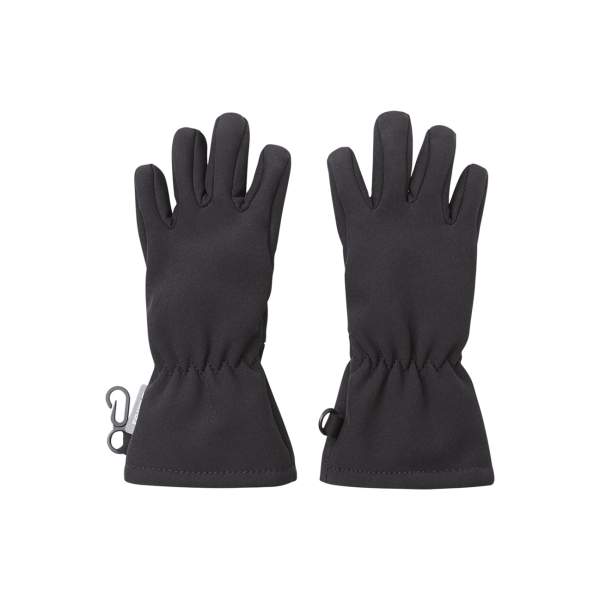 Kuva REIMA Softshell Lasten Hanskat SAVORY Reima Musta (5300172B-9990/Black)REIMA