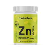 MACROBIOS Sinkkisitraatti 15mg 100 tablettia