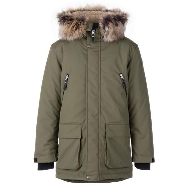 Изображение LENNE Куртка/Детская парка RENNO цвет Хаки (winter) (23369A/335)LENNE