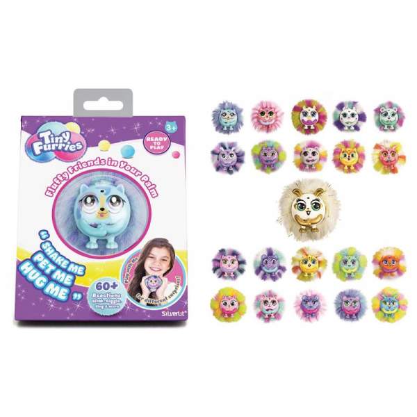 Изображение цвет СеребристыйLIT TINY FURRIES цвет СеребристыйIT (4891813836902)SILVERLIT