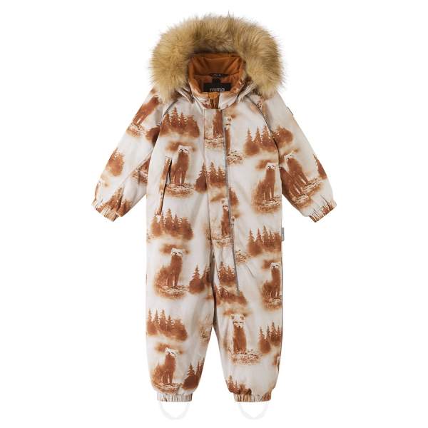 Изображение REIMA ReimaTec Зимний комбинезон, Lappi 92 cm цвет Коричневый (5100129C-1495/Brown)REIMA
