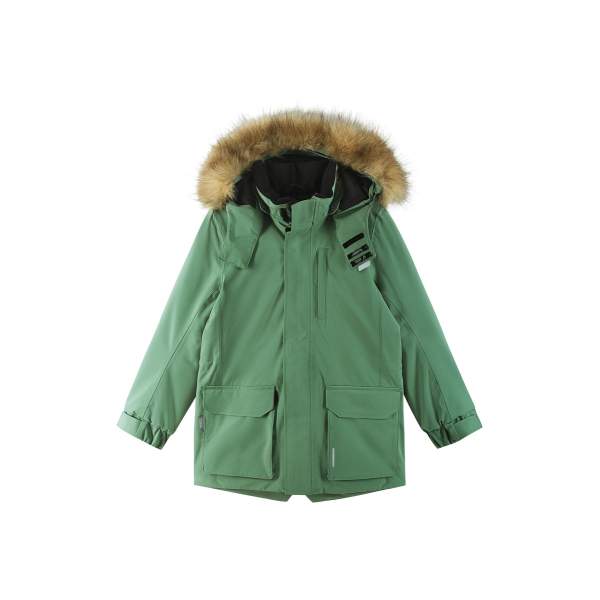 Изображение REIMA ReimaTec winter Куртка Ajaton (140-164) цвет Зеленый (5100360A-8680/Green)REIMA